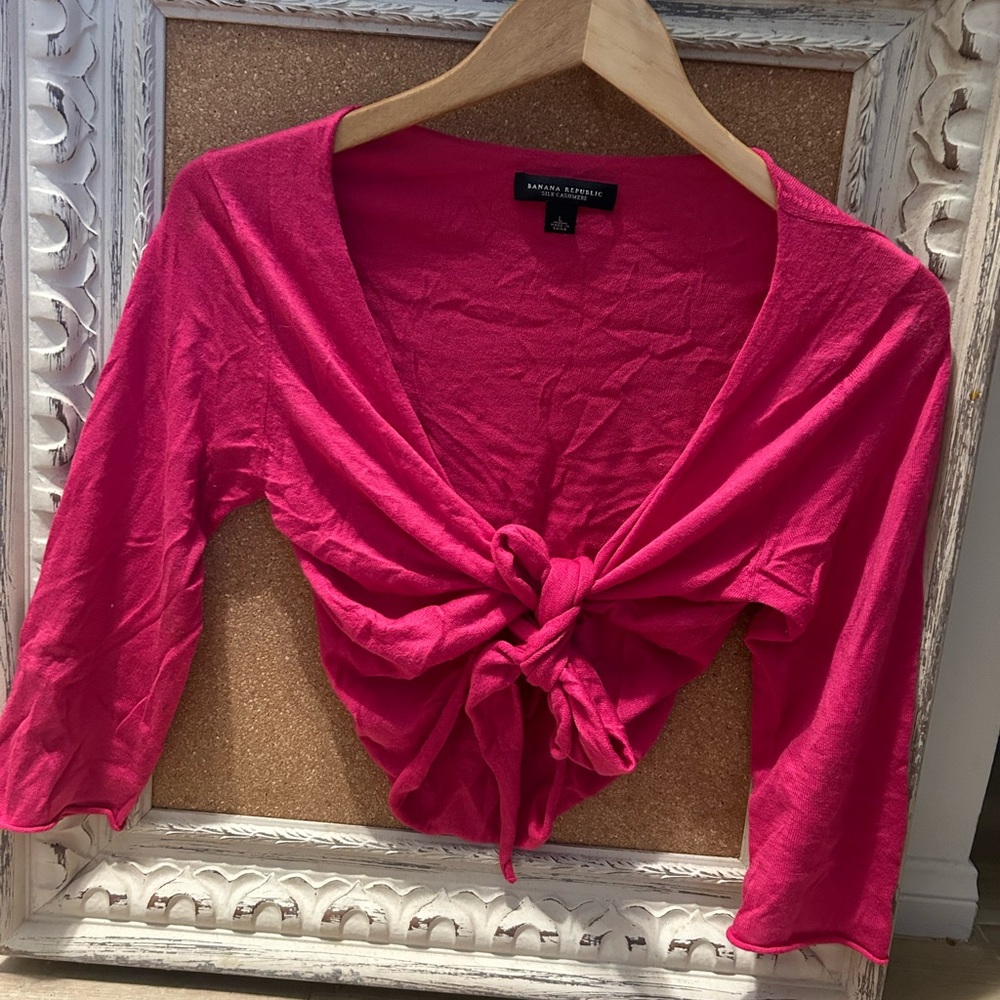 Banana Republic wrap top